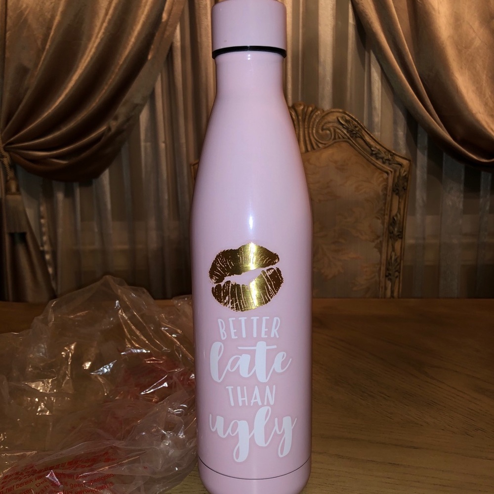 Pink Stainless Steel Water Bottle/Tumbler